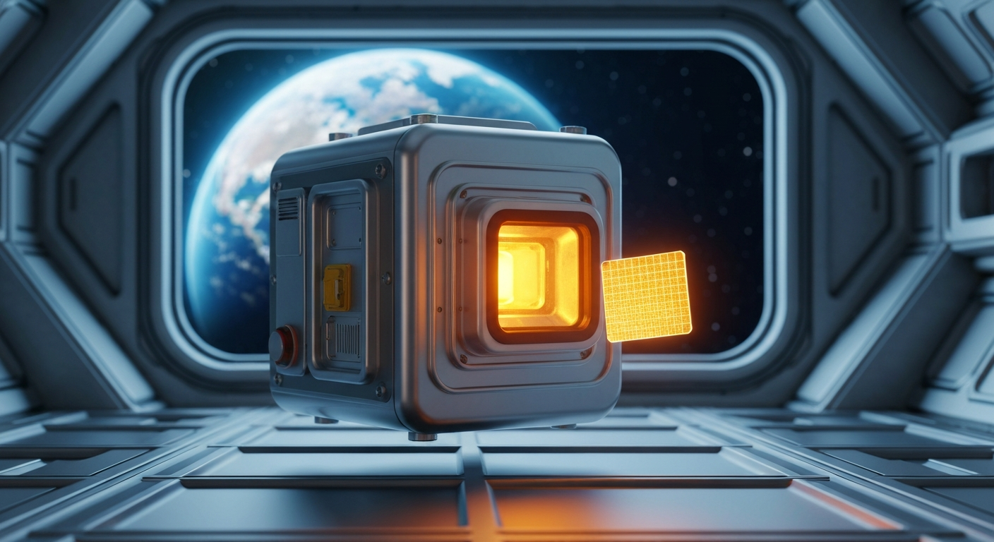 Chip-Herstellung im All